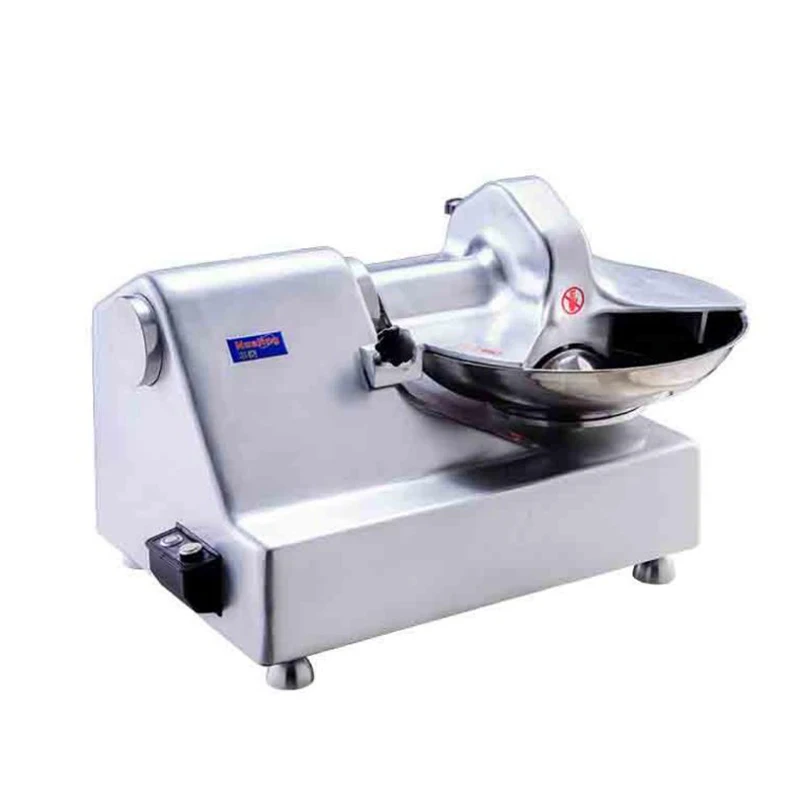 

Stainless Steel Meat Mincer Commercial Chopped Meat & Vegetable Mixer 5.5L Full-automatic Meat Mincing Machine HLQ-8