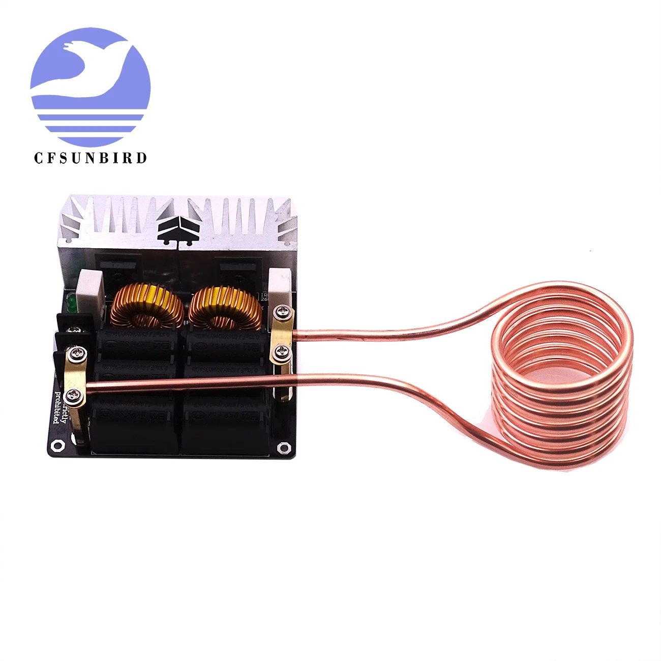 

CFsunbird 1Set 20A 1000W 12V-48V ZVS Low Zero Voltage Induction Heating Board Module Flyback Driver Heater High Power For DIY