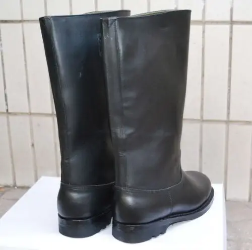 WWII GERMAN ARMY EM MILITARY LEATHER COMBAT OFFICER BOOTS