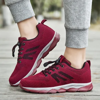 

Hiking Shoes Men And Women Breathable Low To Help Men's Casual Shoes Weight Loss Knit Network Tie Lovers Shoes