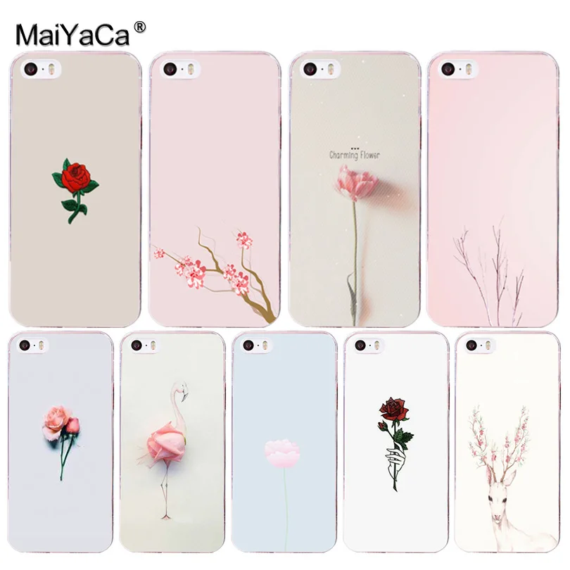 

MaiYaCa a flower Hot Printed Cool Phone Accessories Case for Apple iPhone 8 7 6 6S Plus X 5 5S SE XS XR XS MAX Cover