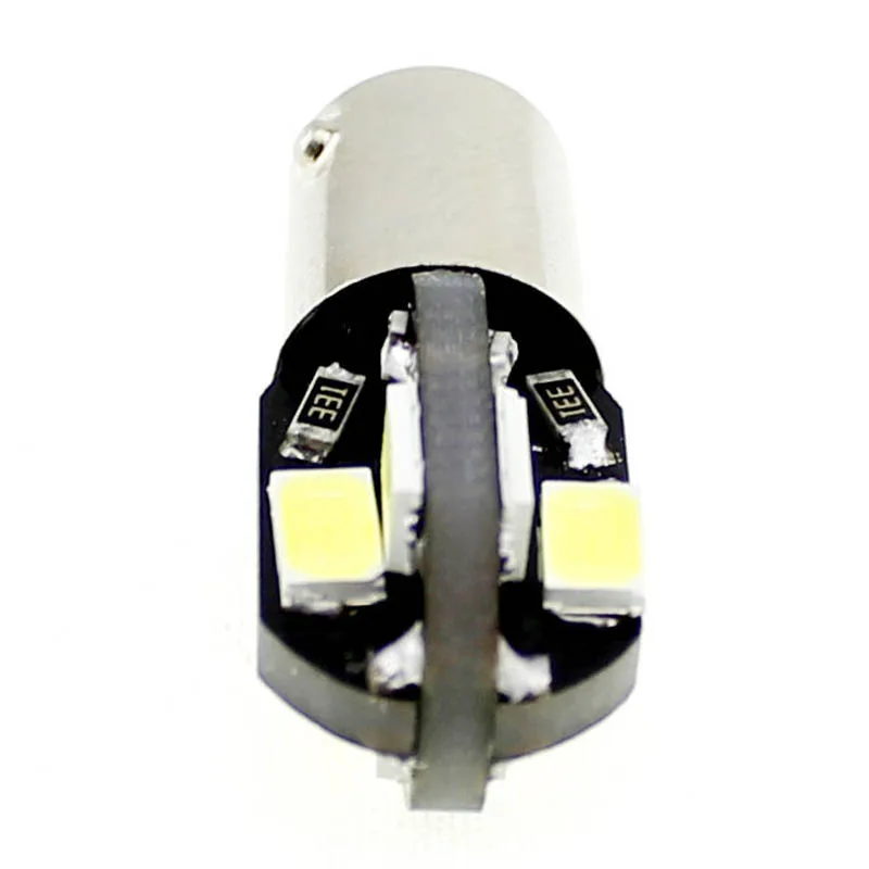 2x12 В Белый H6w светодиодный светильник лампа BAX9S/H6W 5730 8 SMD СВЕТОДИОДНЫЙ Автомобильный боковой производитель лампы для чтения Авто номерные знаки