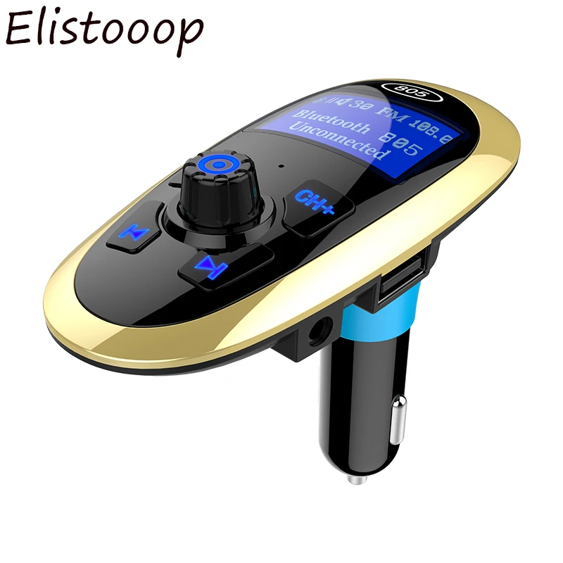 Car MP3 Player FM Transmitter Bluetooth FM Modulator HandsfreeSupport