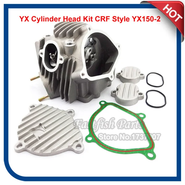 

Engine Cylinder Head Assy Fit Dirt Pit Bike YX 150cc 160cc Chinese CRF KLX IMR