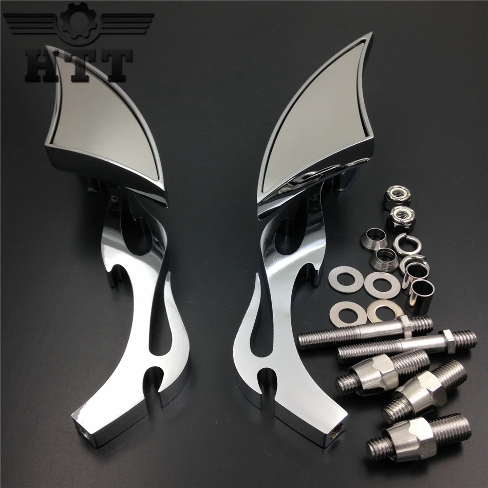 Aftermarket motorcycle parts motorcycle Blade Spear rearview mini side mirrors for Harle Yama