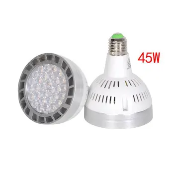 

45W LED Par Lamp E27 Spotlight Bulb PAR30 Track Independent Light Source for Jewellery Exhibition Hall Lighting 10pcs