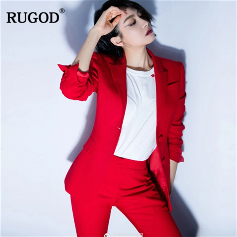 RUGOD 2018 Новый Офисные женские туфли Для женщин комплекты зубчатый длинным рукавом