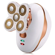 Перезаряжаемый Водонепроницаемый Электрический бритвенный нож с пятью ножками