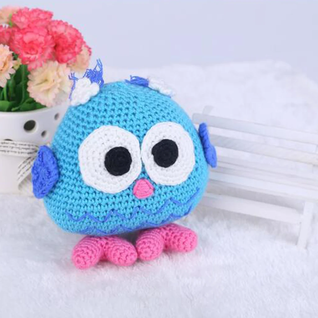 Сова Baby Doll Набор для вязания крючком Amigurumi DIY ремесла проект с материалами и
