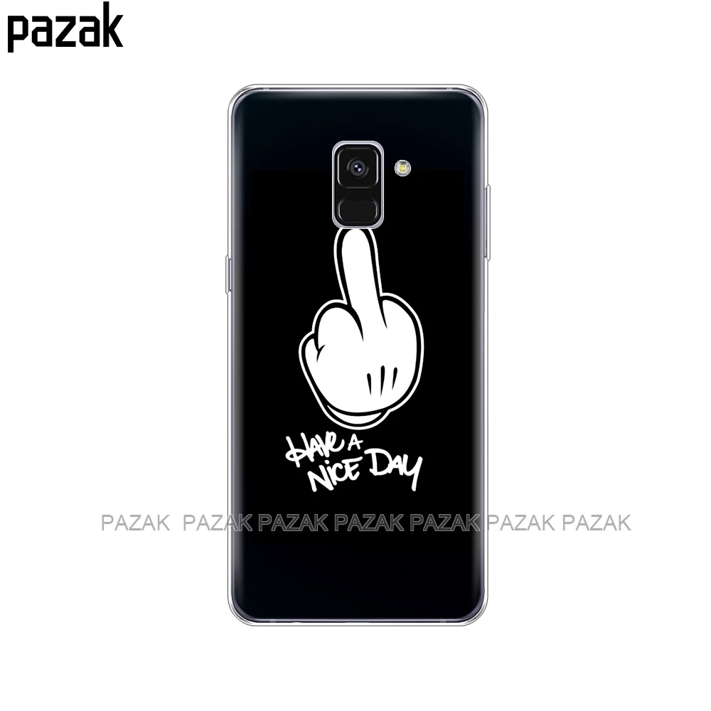 34280 Силиконовый чехол для телефона samsung Galaxy A8 A530 A530F, силиконовый чехол для samsung A8 Plus A730 A730F, прозрачный чехол s - Цвет: 34280