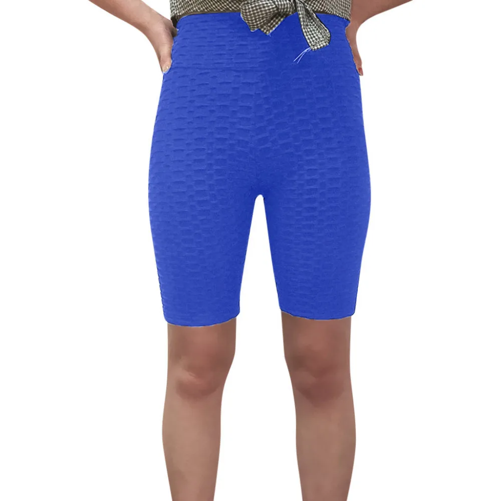 2019 Women's breathable tight-fitting sports shorts ladies sexy sweat-absorbent hip-fighting yoga gym running shorts 40J21 (3)