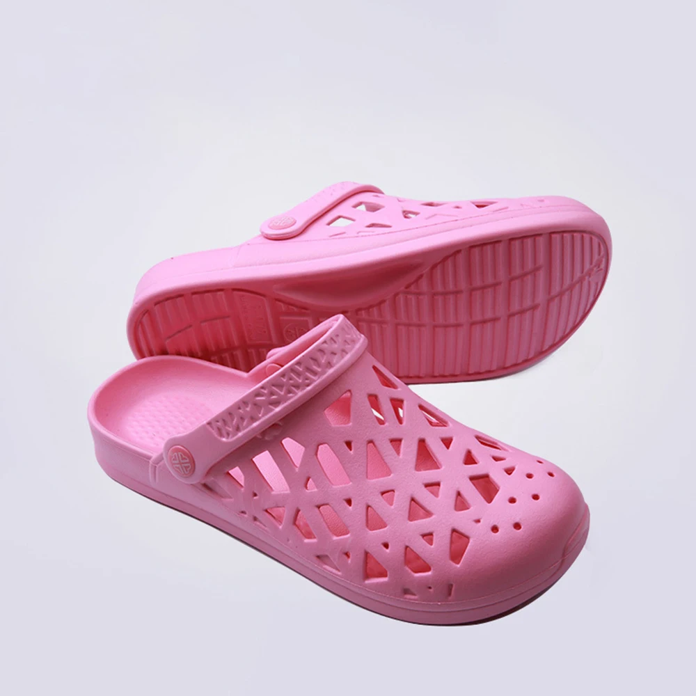 Новинка; обувь для медсестры; медицинская обувь; Больничная женская обувь; безопасная хирургическая обувь; легкая дышащая Рабочая обувь - Цвет: Розовый