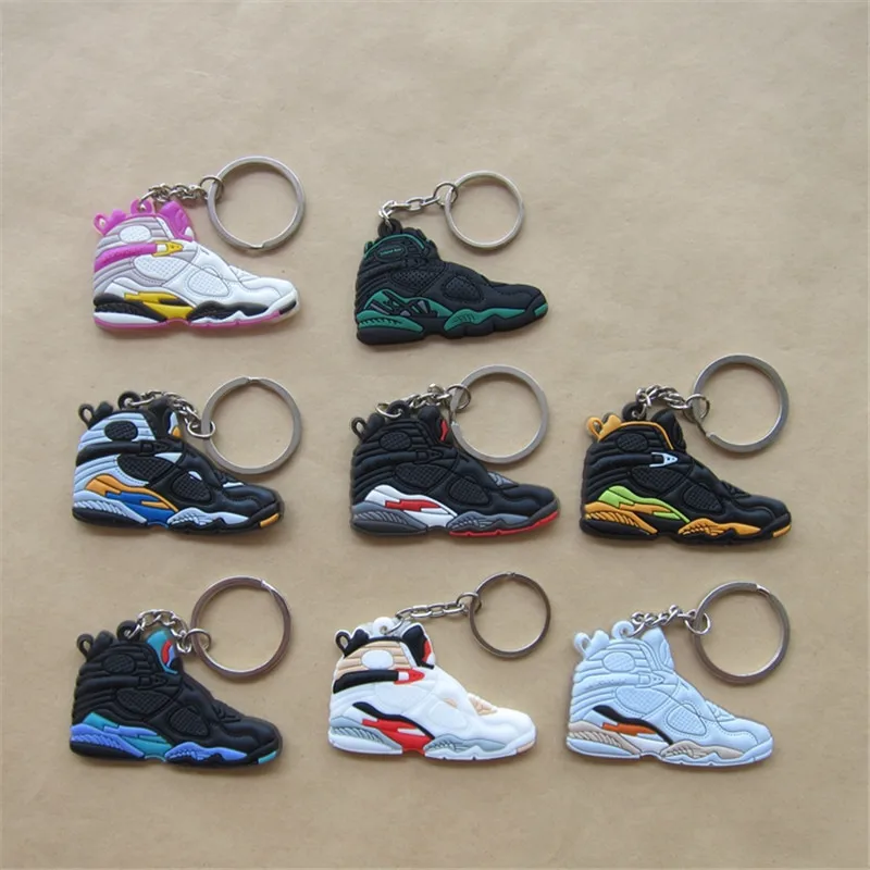 100pcs/lot Air Jordan Keychain/Cheap Jordan Shoes Key