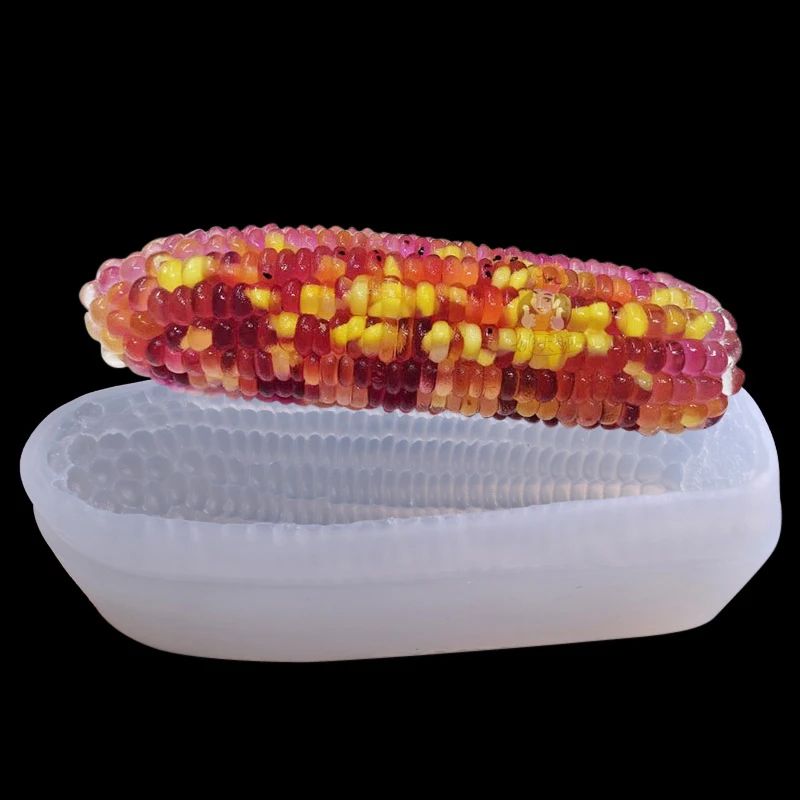 New Corn Shape Silicone Mold Handmade Soap Moulds DIY Fondant Cake