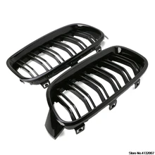 1 пара Черная передняя решетка для BMW 3-Series F30 F31 F35 2012- новинка 828 акция