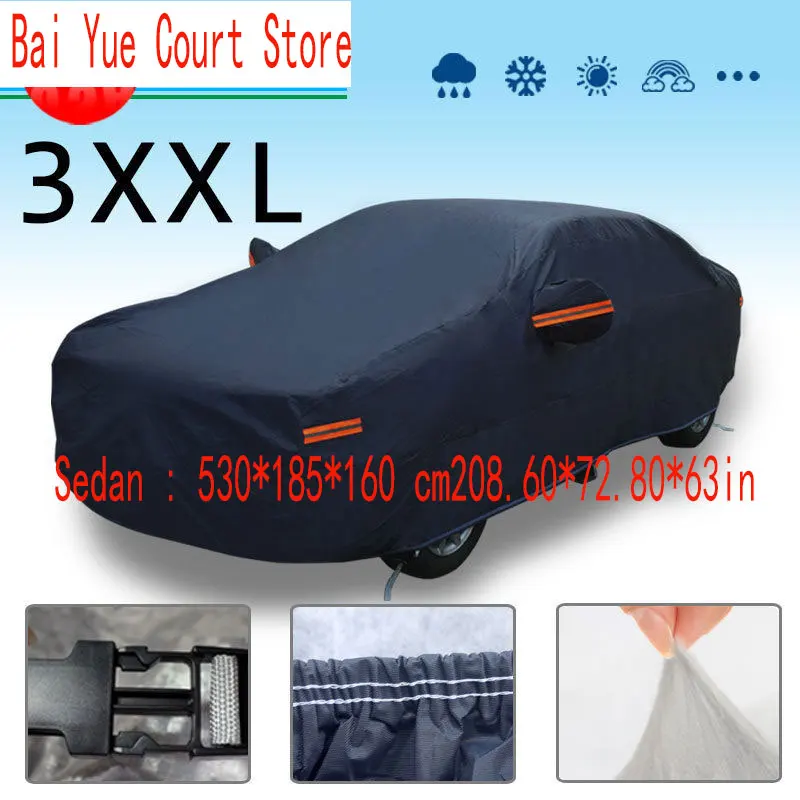PEUGEOT 205 HATCHBACK LUXURY HEAVYDUTY FULLY WATERPROOF CAR COVER COTTON LINED