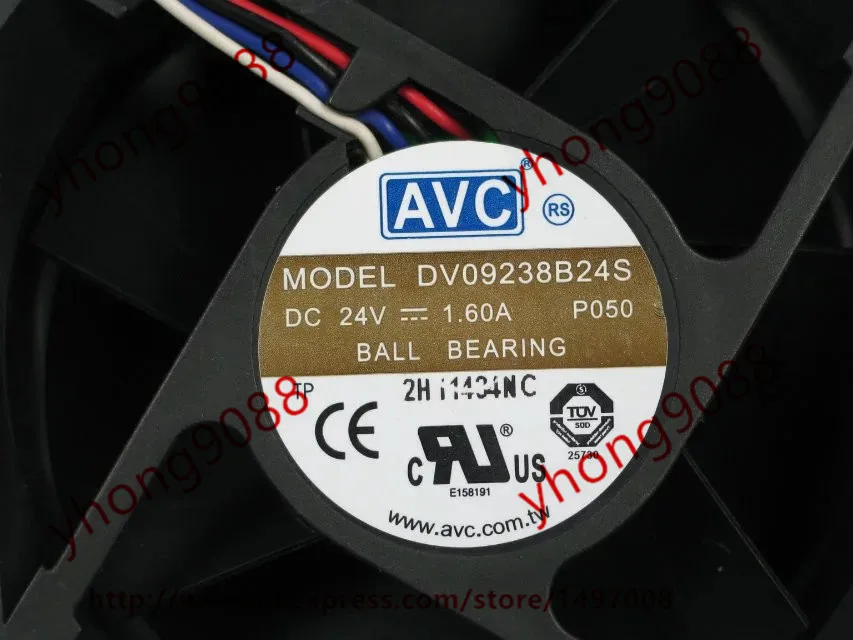 Ventilador de Refrigeração do Servidor 1.60a 90x90x38mm Avc Dv09238b24s P050 dc 24v - Imagem 3