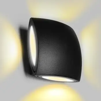 

7/14W AC 86-265V Waterproof Round LED Wall Light 4 Narrow Beam IP65 LED Wall Lights Wall Sconce Lamps Modern Home Lamp Decora