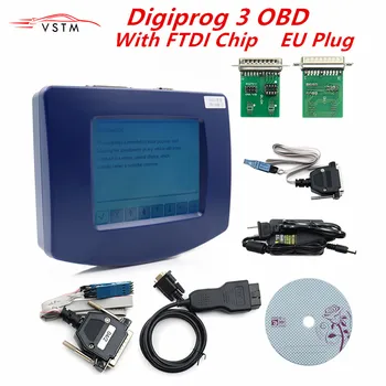 

Digiprog III V4.94 Digiprog 3 FTDI Chip FT232BT A++ OBD2 ST01 ST04 cable odometer correction tool Digiprog3 Change mileage