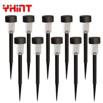 

10pcs outdoor garden lawn light focos solares for backyard or villa path lighting at night waterproof with solar battery Mi-HM