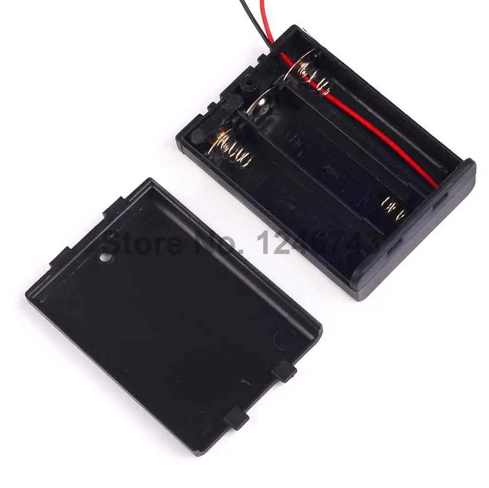 1 шт./лот держатель батареи Коробка Чехол 3X AA 4 5 V с переключателем | Обустройство
