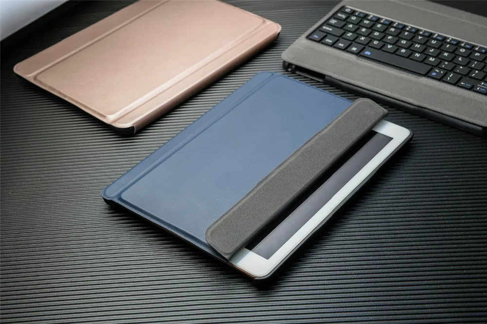 Чехол для iPad 6th 9,7 дюймов, съемная клавиатура с подсветкой, держатель для карандашей, кожаный чехол для iPad, чехол для клавиатуры A1893 A1954