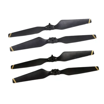 

4 Pieces/Lot,Mavic pro 8330 Quick-release Folding Propellers prop for DJI Mavic Quadcopter Camera Drone Accessor - Yellow Stripe