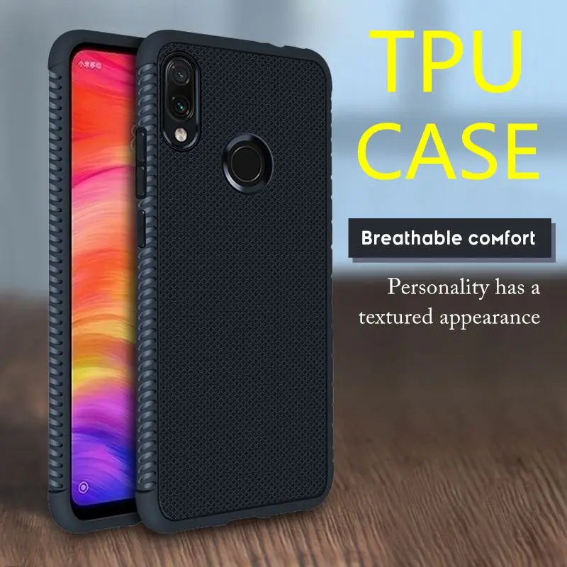 

Pure color contracted mobile phone case for Redmi Note 7 6 5 Pro 6A 4X 4A 5A Fundas Shell For Xiaomi Mi A2 lite Back Cover Coque