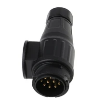 Best Offers Auto Car Trailer 13 Pin Plug Connector Socket Caravan Truck Waterproof Adapter Best Offers Auto Car Trailer 13 Pin Plug Connector Socket Caravan Truck Waterproof Adapter