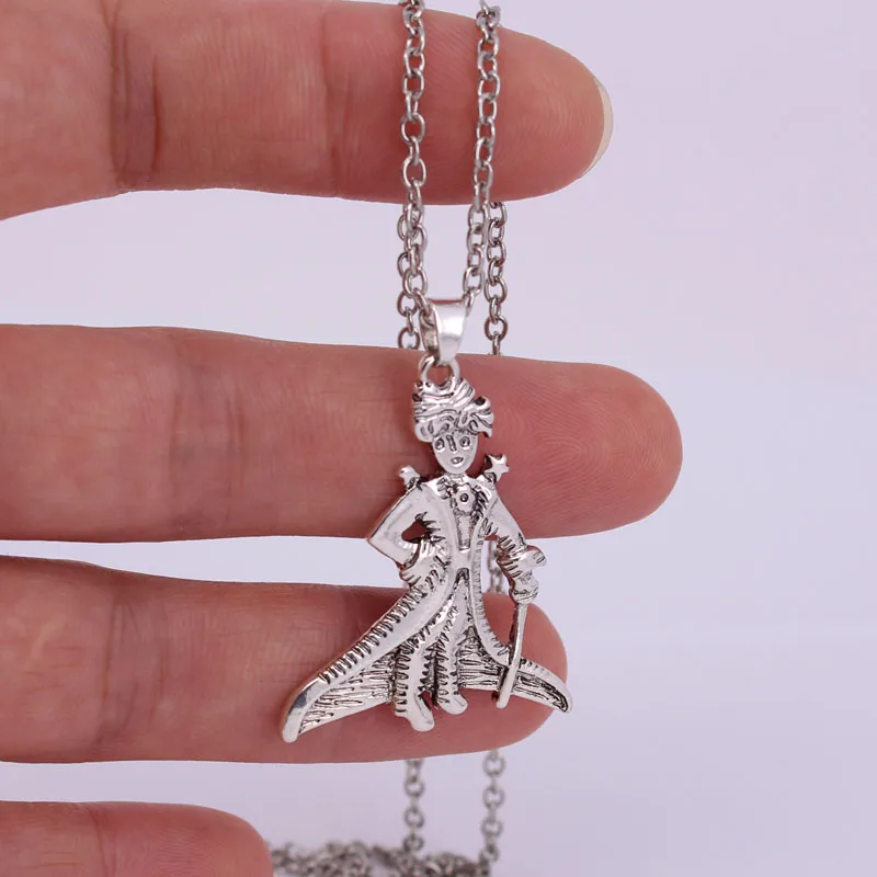 

hzew small size little Prince pendant necklace children necklace gift