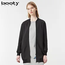 Детские джинсы бренд Осенняя женская обувь верхняя одежда с длинными рукавами Бейсбол Куртки v-образным вырезом Высокое качество Зеленый Черный Пальто для будущих мам прямые длинное пальто