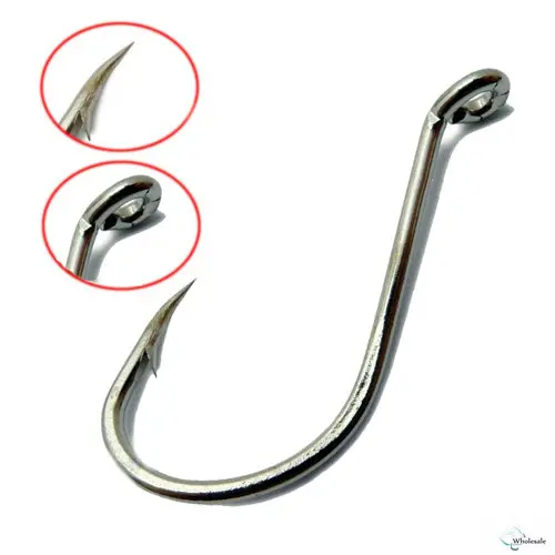 Fishing Octopus Hooks Sports Fishing Tackle 4//0# 50pcs