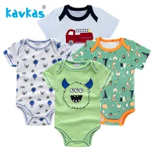 Sleepwear Pajamas Clothing Short-Sleeve Newborn Baby Infantile Kavkas Nova Bossa 4pcs/Set