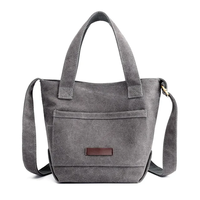 canvas hand bags for ladies