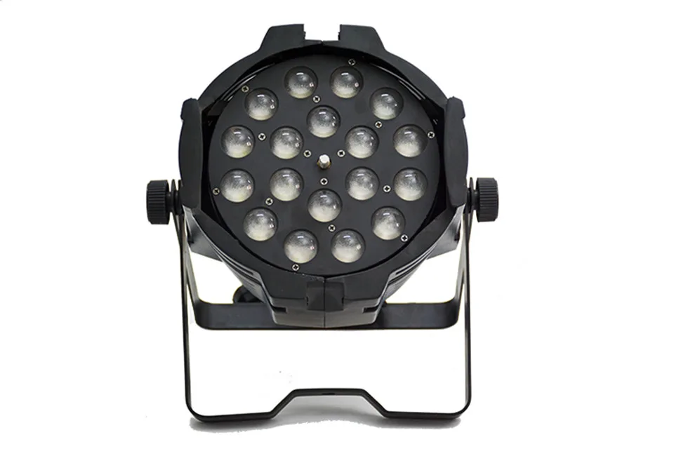 4/6/8 pz 18x18 Вт Zoom Luci LED Par con 1 чехол rgbwa uv 6 в светодиодный par luce dj контроллер dmx luci led