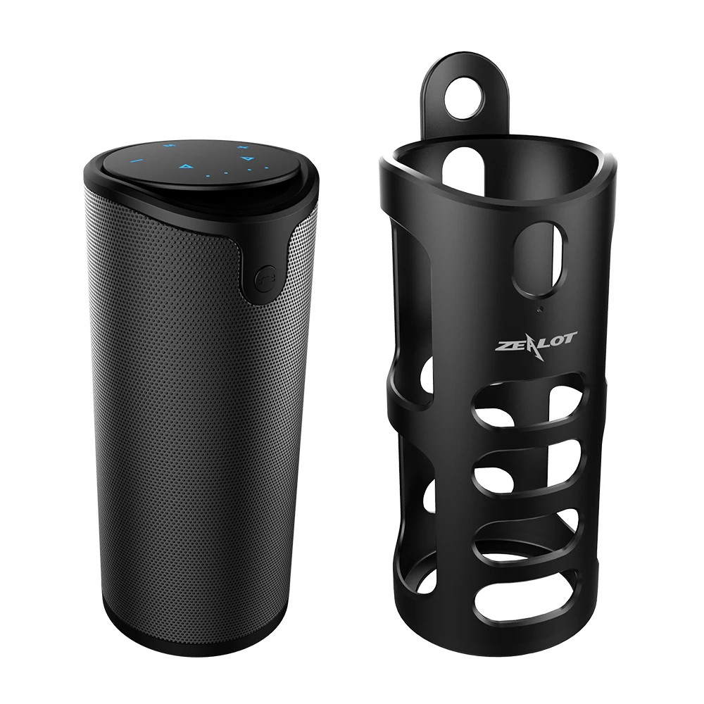 Zealot S8 Hifi bluetooth колонка портативная уличная мощная Беспроводная стерео сабвуфер с