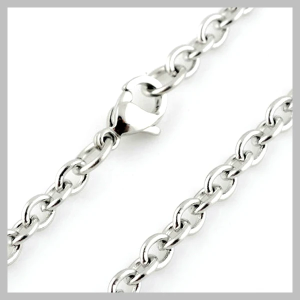 

Thick Stainless Steel Cross Chain of Different Thickness With Claw Clasp Easy Matching for Men S031