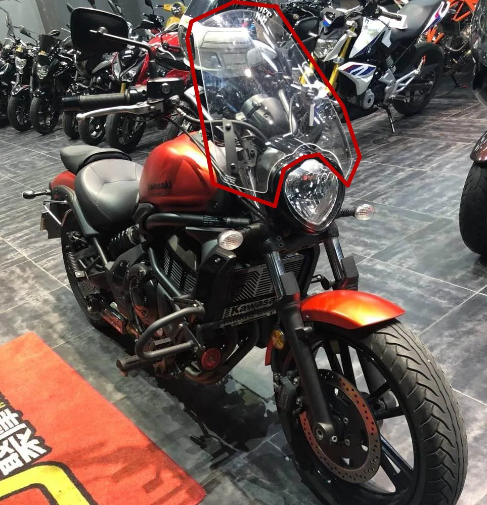 Монтажная опора для лобового стекла мотоцикла набор Kawasaki Vulcan S 650 2015 2016 2017