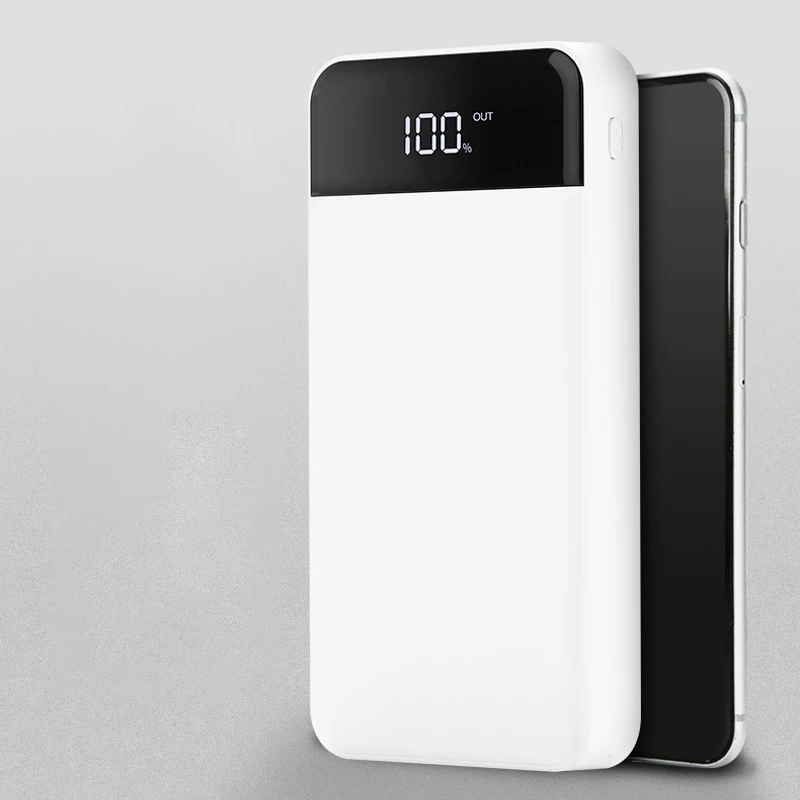 

20000mAh power bank 4USB mobile power digital display charging treasure Real large capacity mobile power For xiaomi For iphone 6