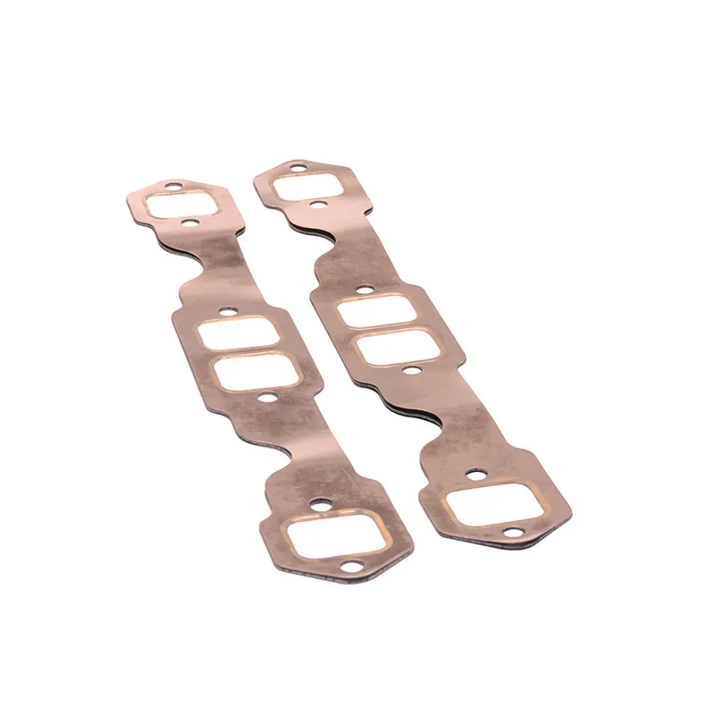 

CARPRIE Exhaust Gasket SBC Oval Port Header Exhaust Gaskets For Chevy 327 305 350 383 Reusable SI-AT58019 Accessories je5