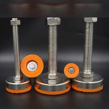 M10/12/14/16/18/20 Диаметр резьбовой Регулируемый набойки для мебели регулировочные ножки коврик 40 мм/50 мм/60 мм деревянные ноги мебели Glide 2 штуки в упаковке