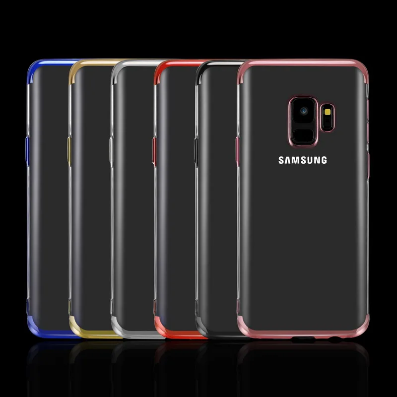 Мягкие чехлы из ТПУ с покрытием для Samsung J6 J4 J5 2018 S8 PLUS Prime J3 J7 J8 J2PRO Note 8 9 Ультратонкий