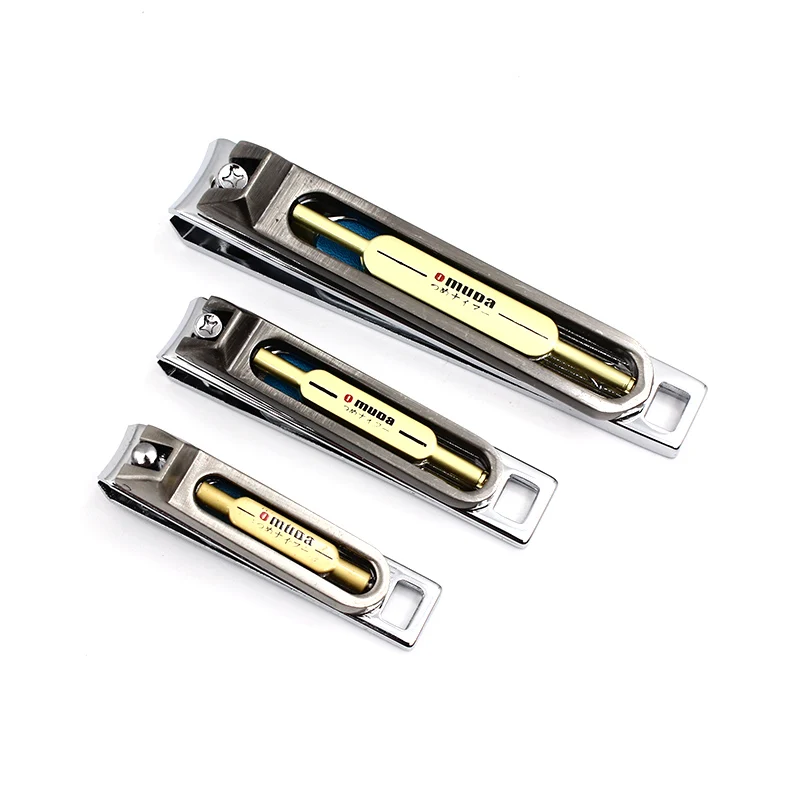 1PCS Professional Nail Clippers Stainless Steel Toe Nail Cutter Clippers High Quality Finger Nail Trimmer Manicure Pedicure Tool
