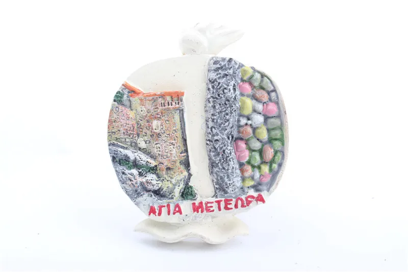 Сувенирные Смола тенерифа Корфу METENPA MUSGAT World Trip City 3D магниты на холодильник