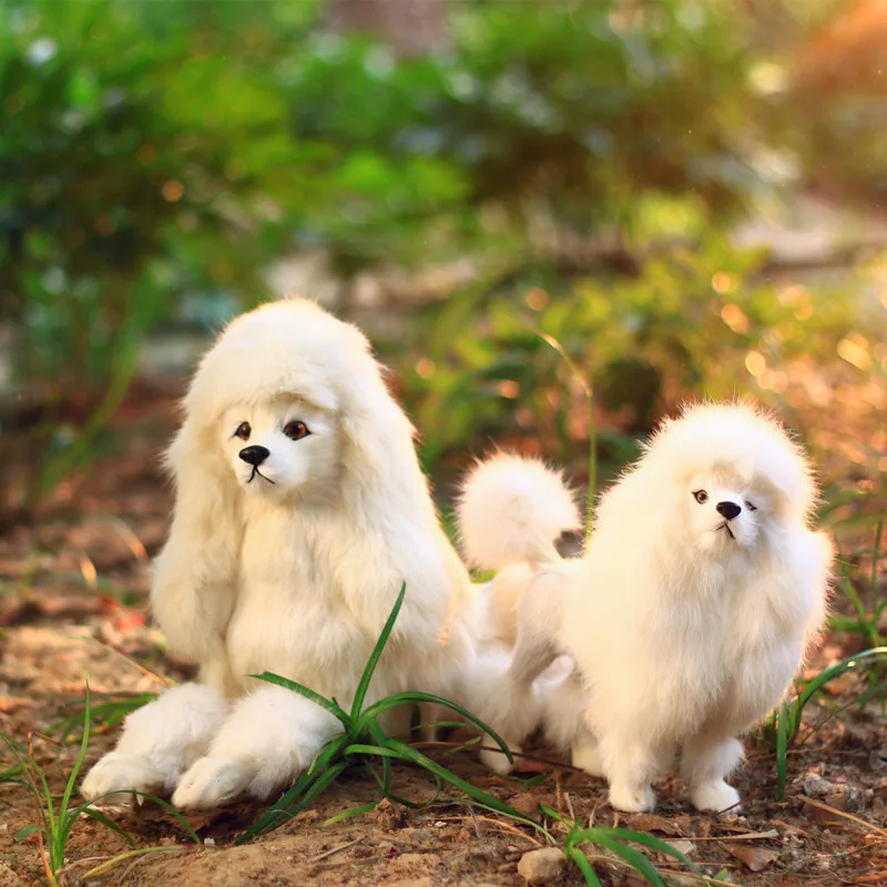 Zilin Simulasi Pudel Anjing Lucu Anjing Boneka Anjing Mainan Untuk