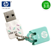 HP usb flash drive usb 3.0 pendrive ice cream flash drive 16gb 32gb 64gb memory stick cle usb with otg type-c For mobile phones