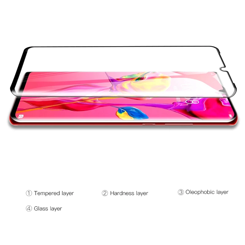 Huawei P30 Pro Screen Protector Tempered Glass For Huawei Mate 20X 20 Pro Lite Huawei P30 Lite 9D Full Cover Protection Glass