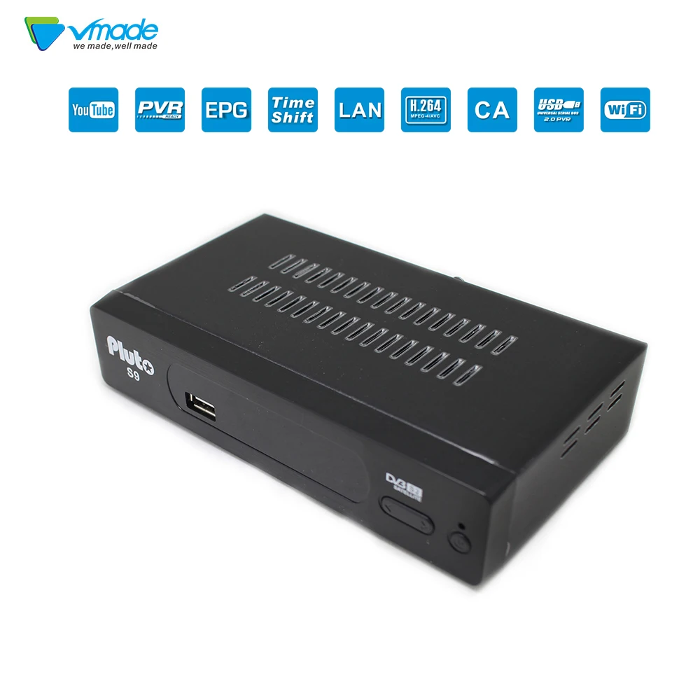 Vmade DVB-S2 Satellite Receiver Decoder HD Digital TV Tuner Receptor dvb s2 MPEG4 /2 H.264 TV Receiver Set top box
