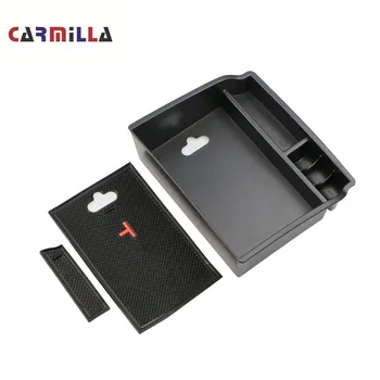 

Car Central Armrest Storage Box for Toyota Hilux 2016 2017 2018 2019 Center Console Bin Glove Tray Holder Case Stowing Tidying