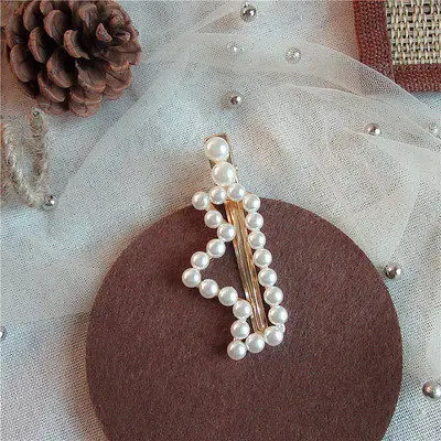 Women's Sweet Geometric Pearl Hairpins-Style4